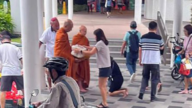 Photo of 僧人勿洛一带化缘 民众误当假和尚报警