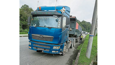 Photo of 超载没胎纹照上路 霹交局逮获违规罗里