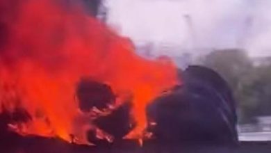 Photo of 连环车祸酿1死7伤 保时捷司机烧死