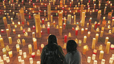 Photo of 311大地震14週年 日福岛点烛追悼