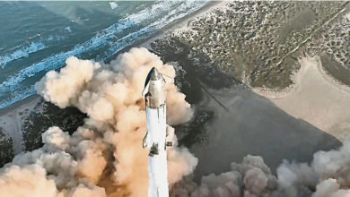 Photo of SpaceX星舰八度试飞 火箭第二级飞船失联
