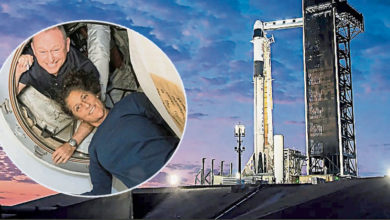 Photo of 滞留太空人返程再延后 SpaceX因故障推迟发射