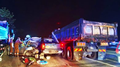 Photo of 罗里违规 轿车闪避不及撞上 同车3乘客当场死
