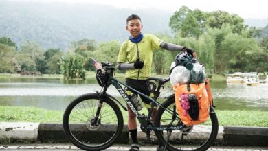 Photo of 17岁少年骑行3300公里 跨泰寮越中历时27天
