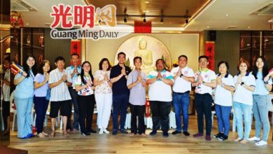 Photo of 马佛青37行脚僧抵大山脚 徐键堃：推广正确供僧知识