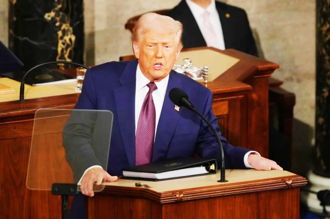 第二任期首次国会演讲特朗普宣称：美国回来了| 国际| 2025-03-05 – 光明日报