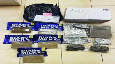 Photo of 砂关税局破巧克力包装毒品走私 起获7.1公斤大麻 市值约24.4万