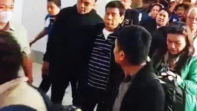 Photo of 从香港返回菲律宾 杜特尔特在机场被捕