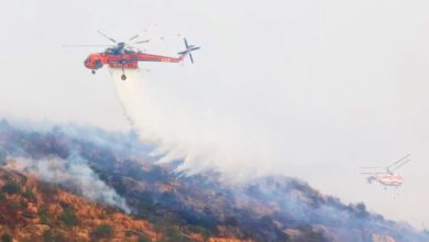Photo of 【韩国山火救援】消防直升机坠毁 一飞行员死亡