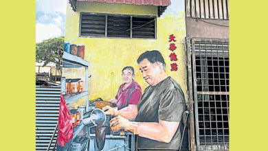 Photo of 实兆远垦民文化巷美化 增新壁画3D装置艺术