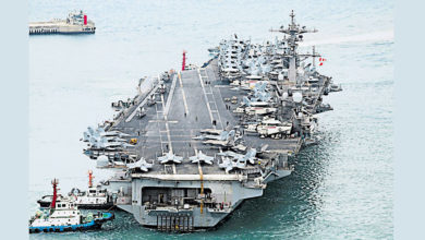Photo of 特朗普第2任期内首次 美海军航母访韩