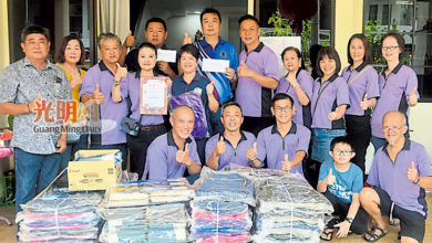 Photo of 德教会宋天阁新春布施 5100元分捐5单位