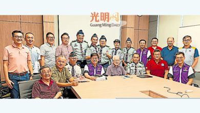 Photo of 槟乔治市南区童军理事会 方崃兴蝉联主席职