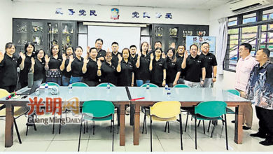 Photo of 【觉民B校家协理事就职礼】蔡通易:垃圾政策 校服佩戴国旗增开销
