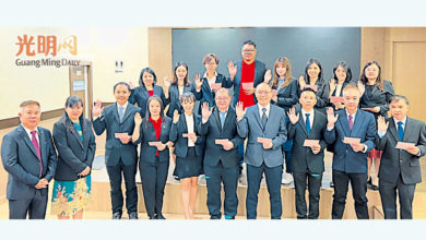 Photo of 【北海光华家协理宣誓就职】游子兴：创造学习机会 携手校方推课外活动