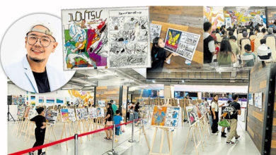 Photo of 杨润霖教画漫画 引导不干预 发掘才能