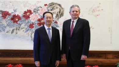 Photo of 美参议员访华 会见中副外长