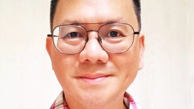 Photo of 廖中莱前政治秘书 梁捷顺率百人投土团党