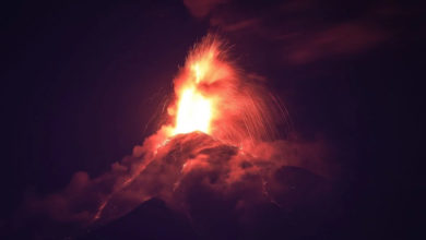 Photo of 危地马拉火峰火山喷发 近300户家庭疏散