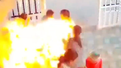 Photo of 6人围炉吃饭突遇爆炸 菜肴喷飞 3人烧伤送医