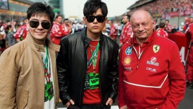 Photo of “藤原拓海”现身上海F1赛场 周杰伦喊话想加入法拉利车队