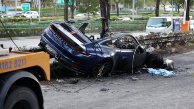 Photo of 狮城尼诰大道连环车祸 死者为食品公司少东