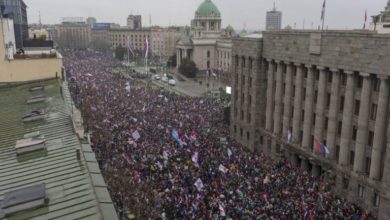 Photo of 塞尔维亚反贪抗争续延烧 逾10万人上街