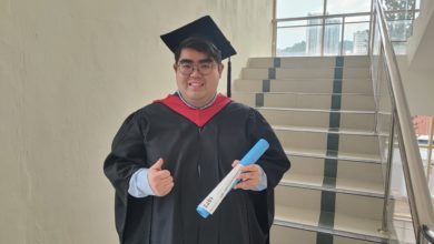 Photo of 拉曼理工大学槟分校毕业礼 天生失聪凭毅力与勤奋 王建威知识无障碍动人心 