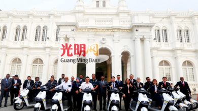 Photo of 具摄录功能保障执法 槟市厅启用电动摩多