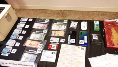 Photo of 伪造大马卡 一张卖5千 外籍男被捕