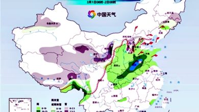 Photo of 寒流与大范围雨雪来袭 华南暖热后断崖式降温