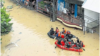 Photo of 水淹最高8米 雅加达暴雨逾万人撤离