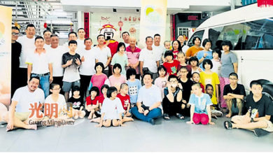 Photo of 【才能园社区机构访大智讲堂】“社会护航你们成长” 罗文忠吁孤儿勇敢追梦