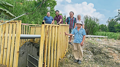 Photo of 周遭工业房屋发展影响排水 峇登汉族义冢逢雨必淹
