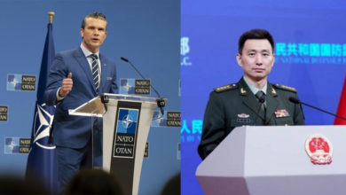 Photo of 美防长称解放军20分鐘内摧毁所有美航母 中国国防部批 : 勿有受迫害妄想症