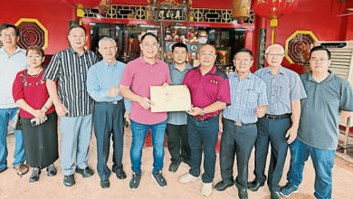 Photo of 林添顺访真武殿 助解决庙地问题