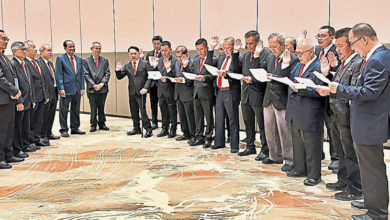Photo of 【北马宝树堂理事就职礼】 谢扶佑:推动宗亲会发展 新届理事聚焦3大方向