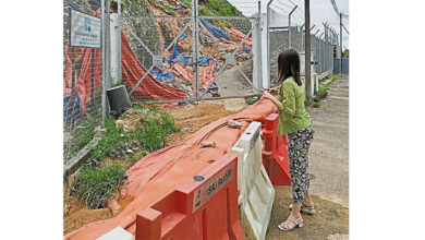 Photo of 蓄水槽边坡崩塌8个月  玛丽娜施压动工在即