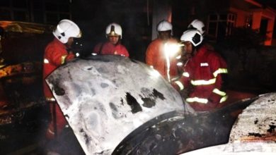 Photo of 住家车房不明原因起火 3车1摩多烧毁