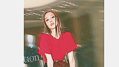 Photo of 陈凯琳 扮模特儿公仔