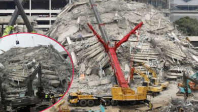 Photo of 曼谷兴建中大楼遇震倒塌 中国驻泰使馆：会配合调查