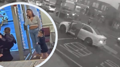 Photo of 带娃吃霸王餐!英2女吃完驾车逃跑