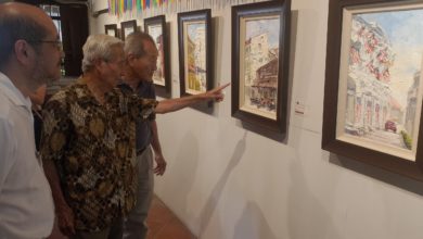 Photo of 张汉发个展开幕 50%售画所得捐新江小学