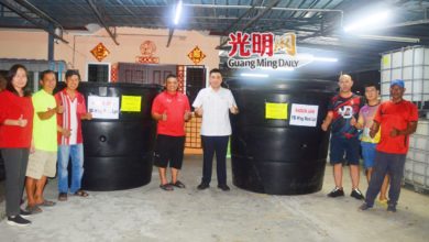 Photo of 爪夷州议员服务队联合义消队 选区置41水箱水槽