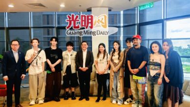 Photo of 黄汉伟培能学院探班《音2》拍摄 欢迎世界影视来槟取景