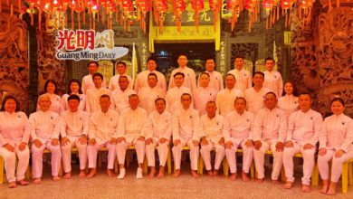 Photo of 【北海斗母宫理事就职礼】许远达：明年纳闽迎接金玺 北海斗母宫后年掌玺圣宫