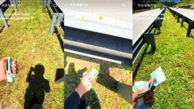 Photo of 【视频】繁忙大道捡到1千现金 骑士花2小时找到失主