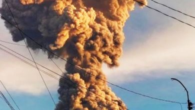 Photo of 菲律宾坎拉翁火山喷发 火山灰直冲4000公尺高