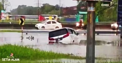 Photo of 一雨成灾 巴生沙亚南多区沦陷