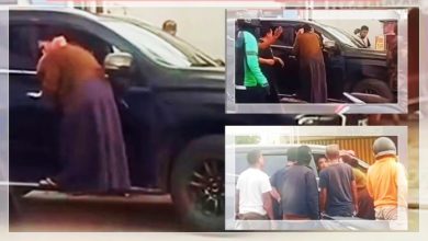 Photo of 【视频】撞见丈夫载着情人 怒妻挂车窗“抓奸”